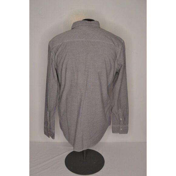 BKE Buckle Men's Large Standard Fit Blue Long Sleeve Button Down Shirt - Picture 5 of 10